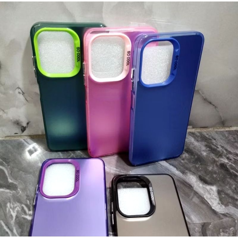 SOFTCASE OPPO A16K/ A16E CASE IMD HYBRID PLATE HOLOGRAM