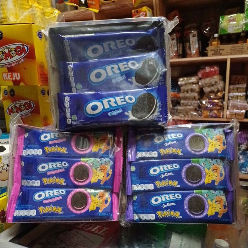 

Oreo Biskuit 1 pak isi 12 pcs