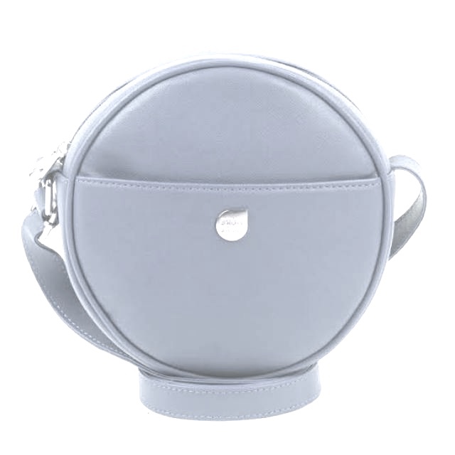 Tas selempang bulat BrunBrun Paris Grey