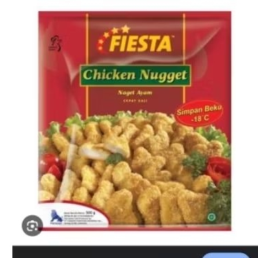 

fiesta chicken nugget 400 gram