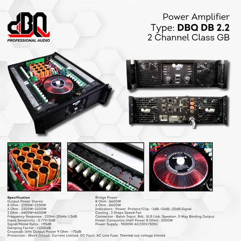 POWER DBQ 2.2 CLAS GB 2 CHANNEL