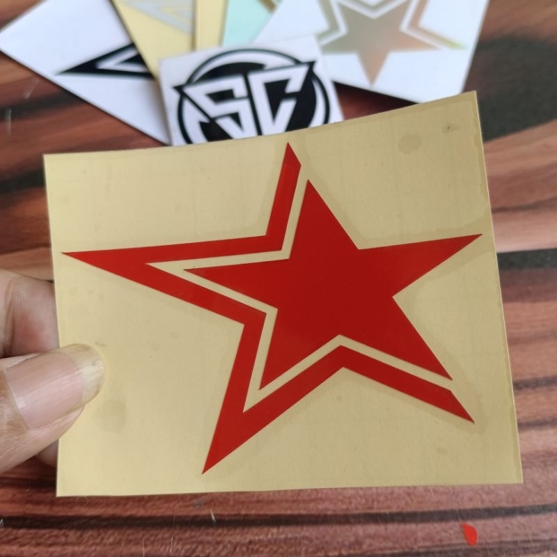 

STIKER CUTTING BINTANG