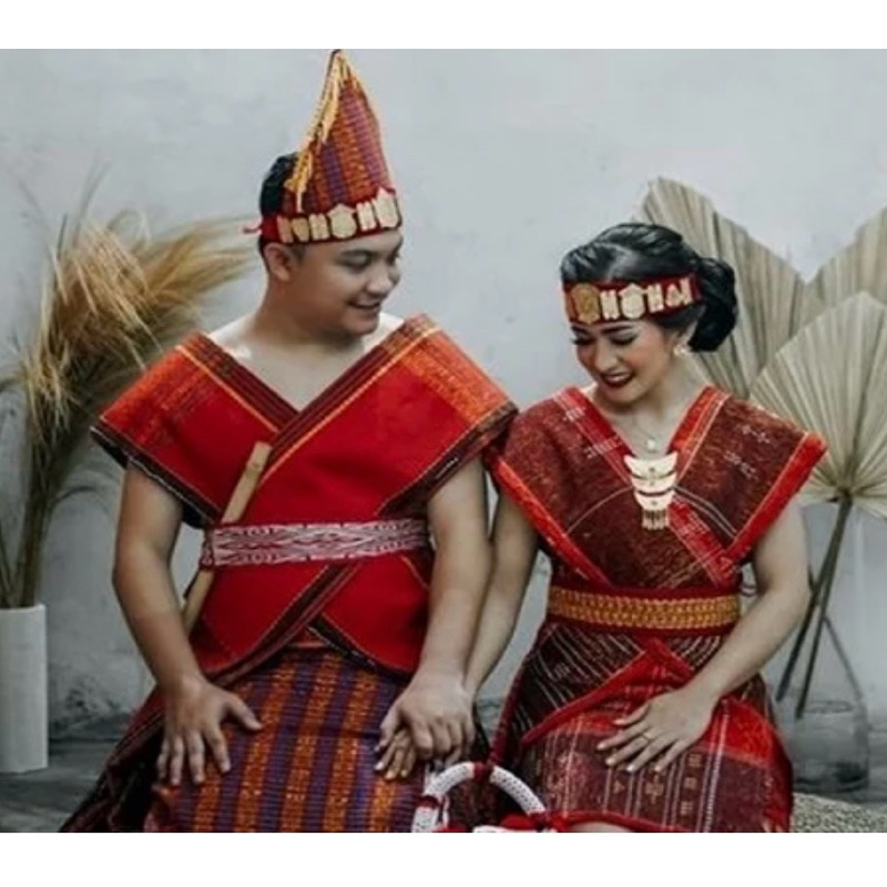 Aesan - Set Pakaian Pengantin Ulos Batak Dewasa