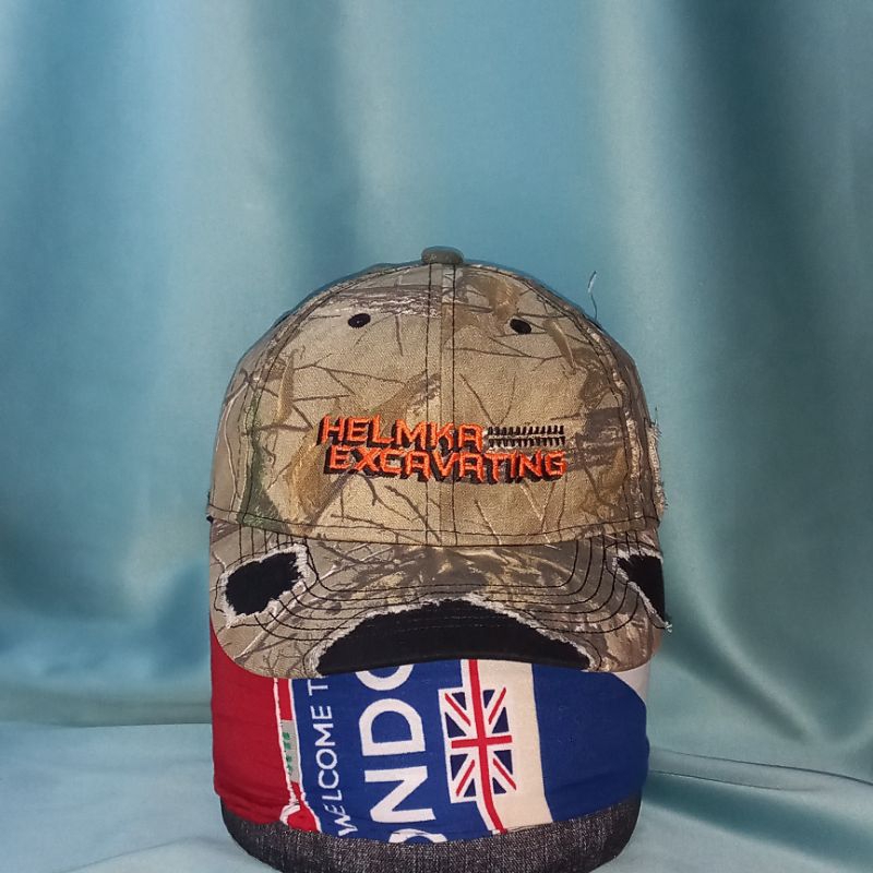 Topi Second Preloved Camo Ripped By AJM