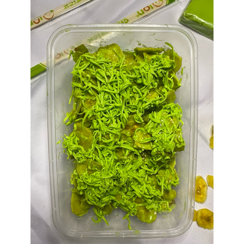 

camilan viral kripik pisang lumerrr rasa matcha enakkk 150g