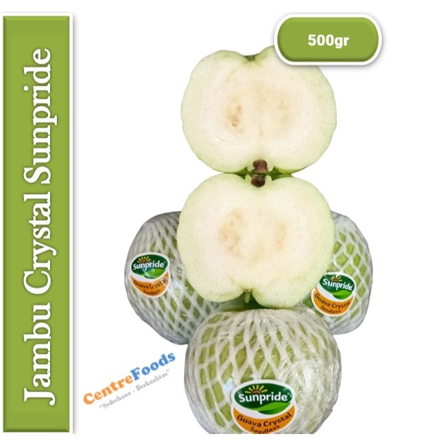 

JAMBU KRISTAL Sunpride - Crystal Guava Fresh | 500gr [ Harga Per 0,5 Kg ]