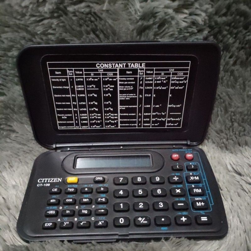 

kalkulator scientific kecil 10 digit citizen ct-109/calculator ilmiah citizen ct-109
