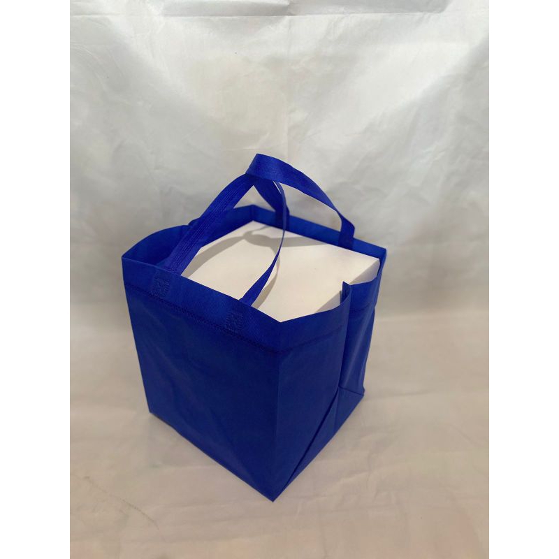 

(1 LUSIN = 12 PCS) TAS HAJATAN SPUNBOND 20x20 CM TINGGI 25 CM / TAS NASI BOX / TAS HAJATAN / TAS WALIMAH / TAS BELANJA
