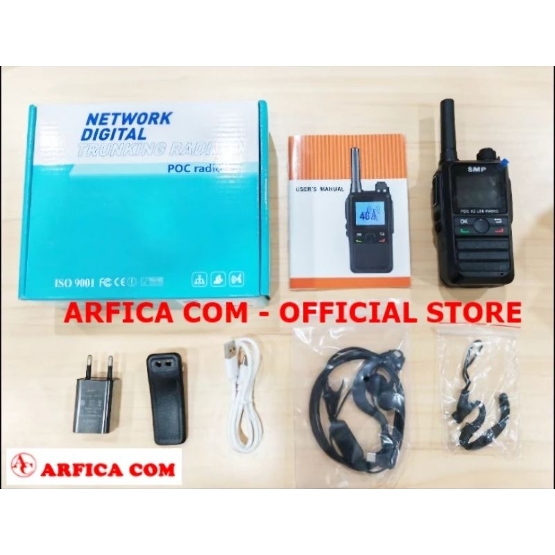 WALKIE TALKIE HT POC SMP by motorola + POC GLOBAL PERMANEN - ZELLO NEW BARU