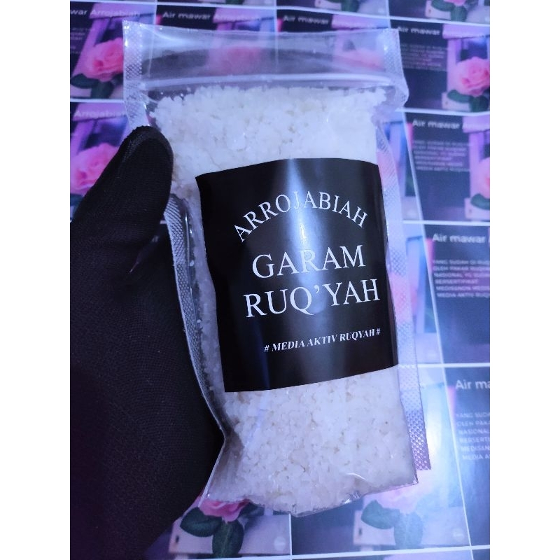 

GARAM RUQYAH ARROJABIAH 1Kg Garam yang sudah diruqyah untuk - Meruqyah/Menetralisir Rumah, Toko, Tempat usaha dari Energi Negatif
