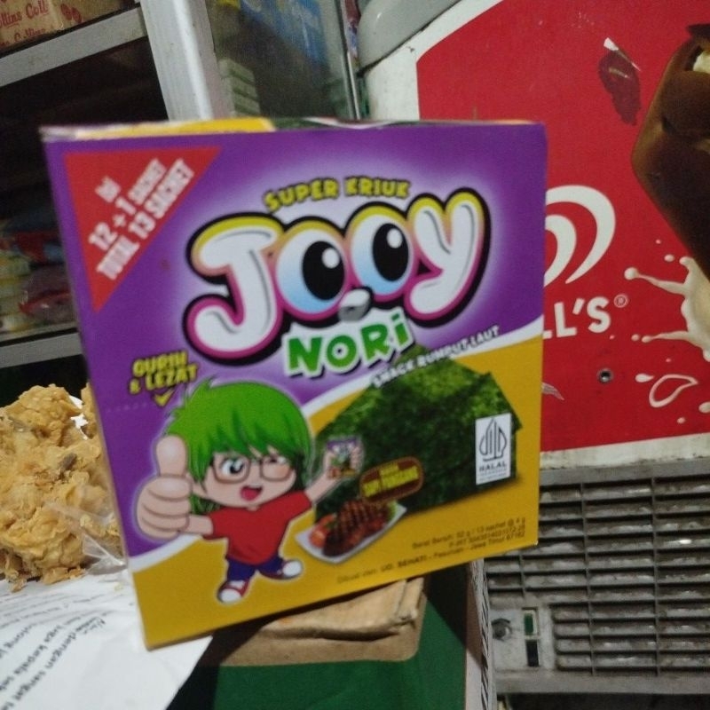 

Joy Nory Snack Rumput Laut 1 Dus