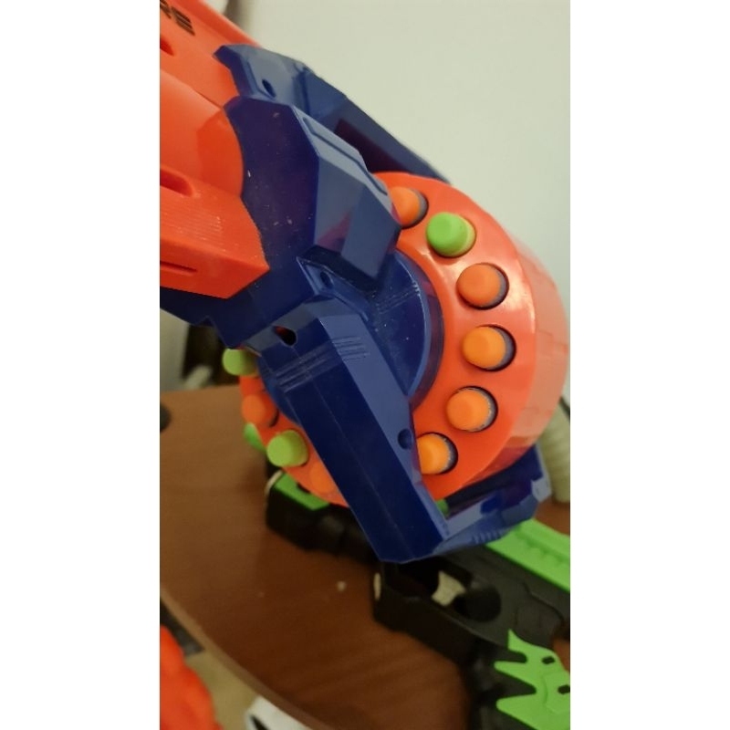 Nerf Surgefire full bullet dan bonus pistol
