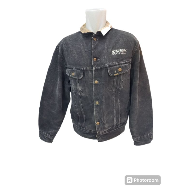 Jacket Denim Raiders vintage