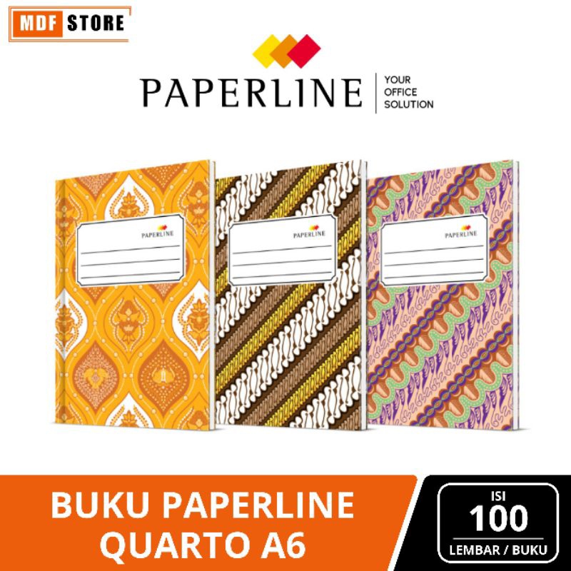 

Buku Quarto Isi 100 Lembar kuarto paperline Buku Kwarto Harcd Cover