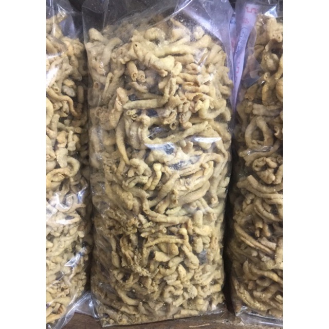 

Camilan / Makanan Ringan / Snack Kiloan / Kripik Usus Isi 500 Gram