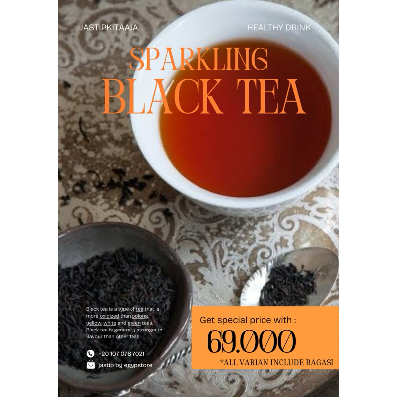

AHMAD TEA (Blact Tea) made in egypt isi 20 pcs Nb: harga sudah include bagasi cai-indo