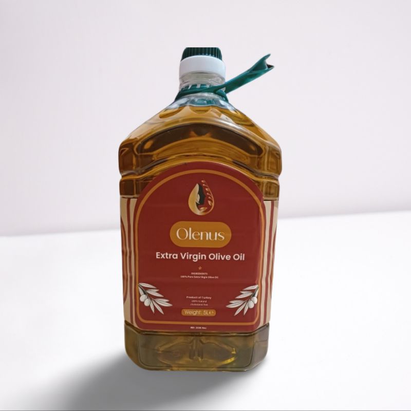 

Minyak zaitun 5 Liter Olenus extra virgin olive oil