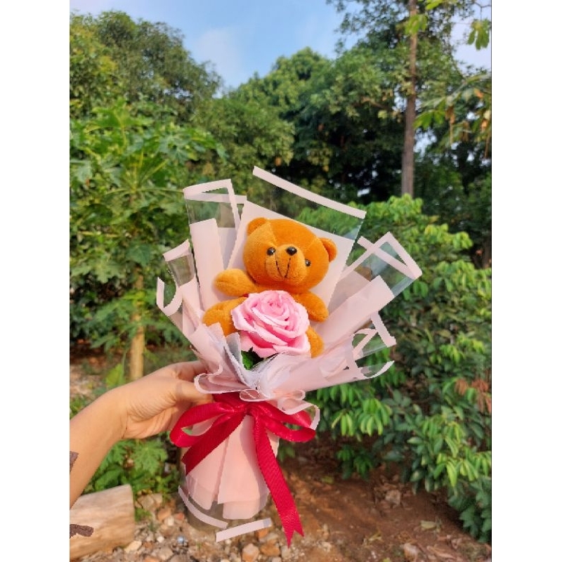 

BUKET BUNGA BONEKA MINI MURAH