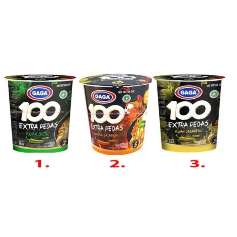 

Mie Gaga Extra Pedas Kuah Jalapeno 75g (min belanja 5 produk campur)