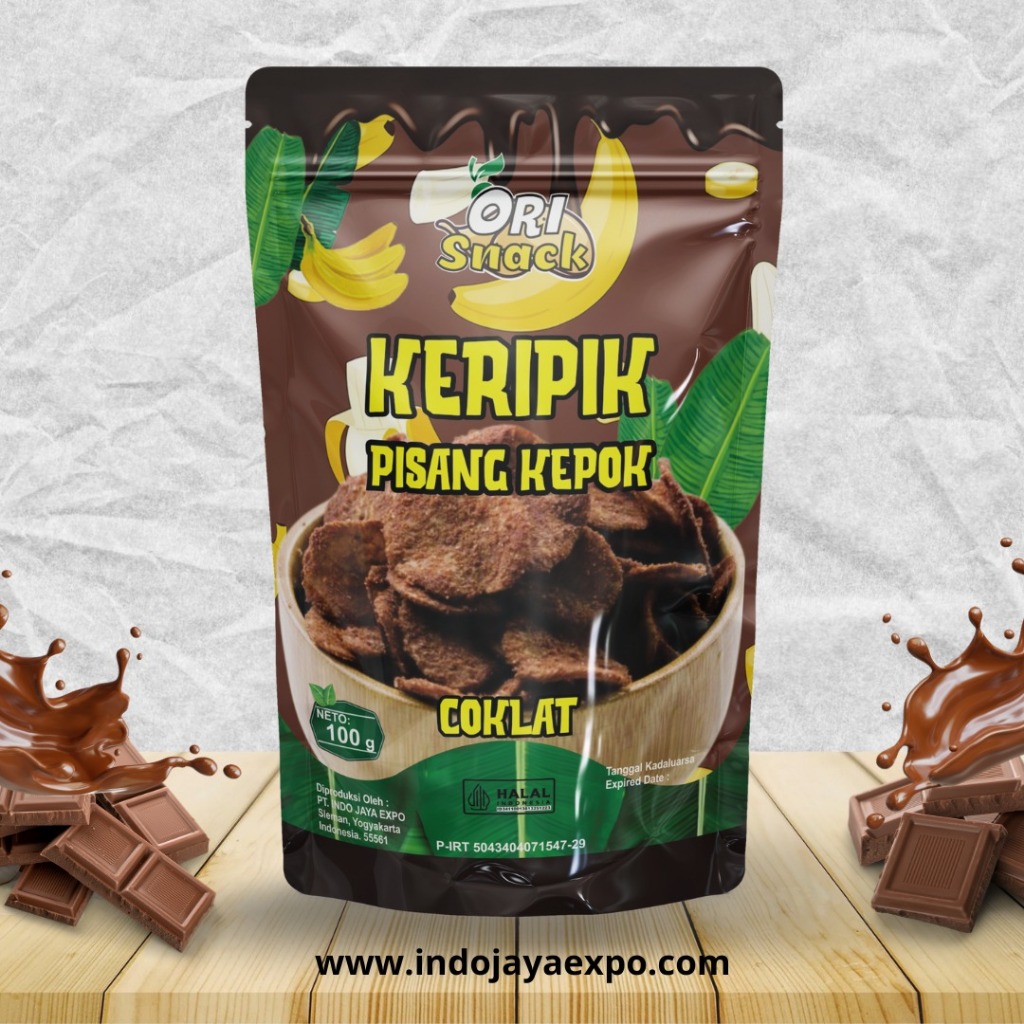 

Keripik Pisang Coklat Orisnack 100 g