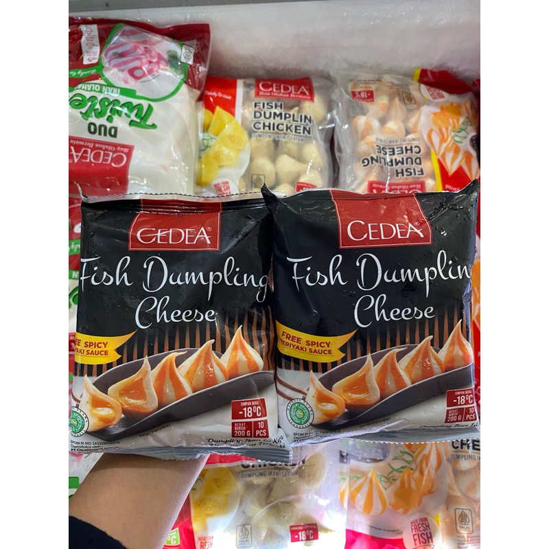 

☘️ CEDEA FISH DUMPLING CHEESE 200GR