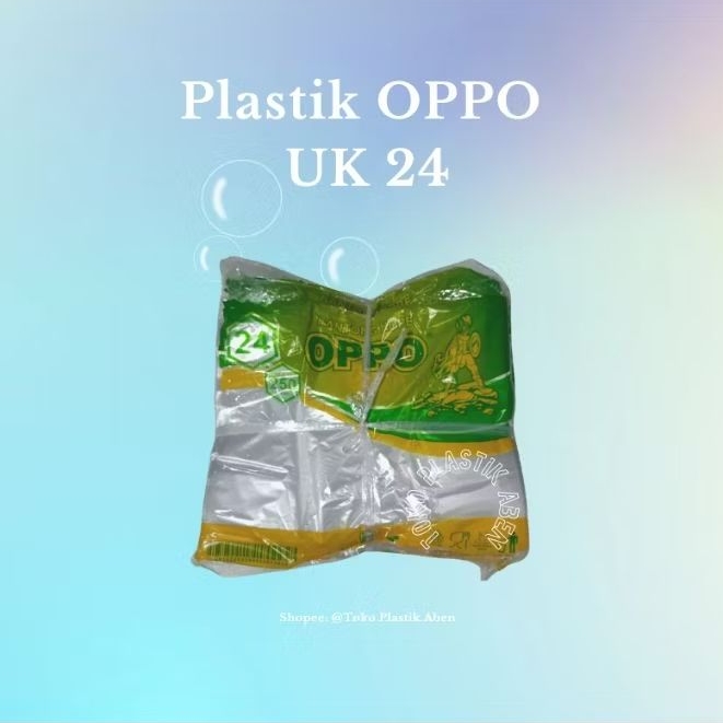 Kantong Plastik Bening OPPO Tebal