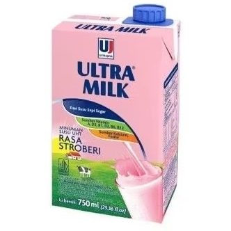

Susu Ultra rasa Strobery/ Mocca750ml