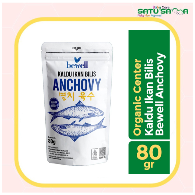 

ORGANIC CENTER BEWELL KALDU IKAN BILIS ANCHOVY 80 G