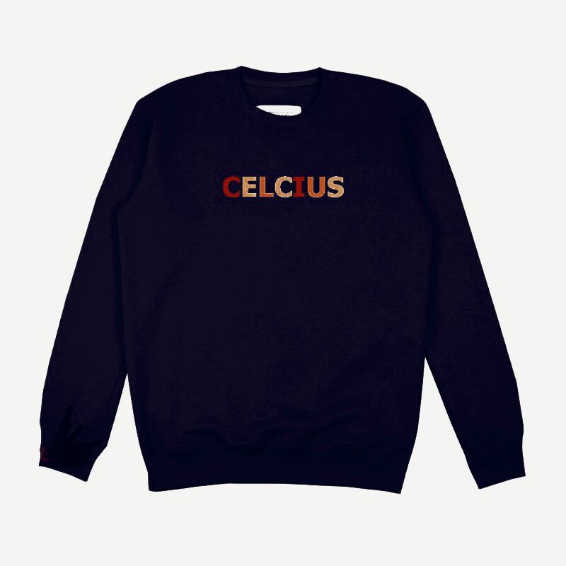 SWEATER CELCIUS RAINBOW NAVY 01