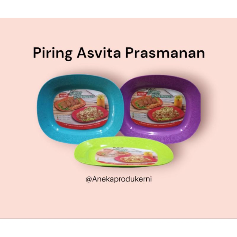 PIRING SEGI ASVITA PRASMANAN GROSIR ECER/ PIRING PRASMANAN LAUK PAUK SET