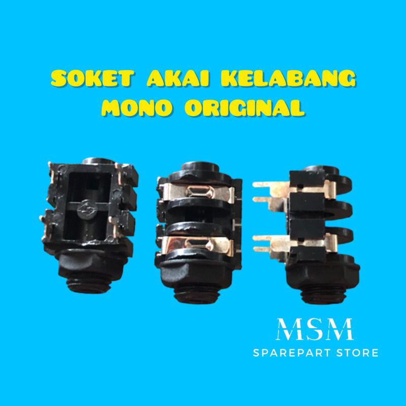 SOKET AKAI KELABANG MONO ORIGINAL