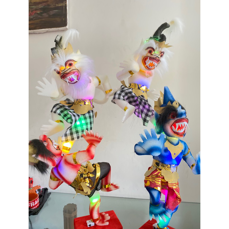 Miniatur ogoh-ogoh mini bali isi lampu/ ogoh-ogoh termurah