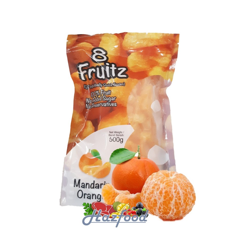 

Mandarin Orange | Jeruk Mandarin Kupas 8 Fruitz 500g