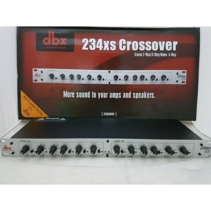 crossover dbx234xs dbx 234 xs krosover dbx 234xs +sub output 4way