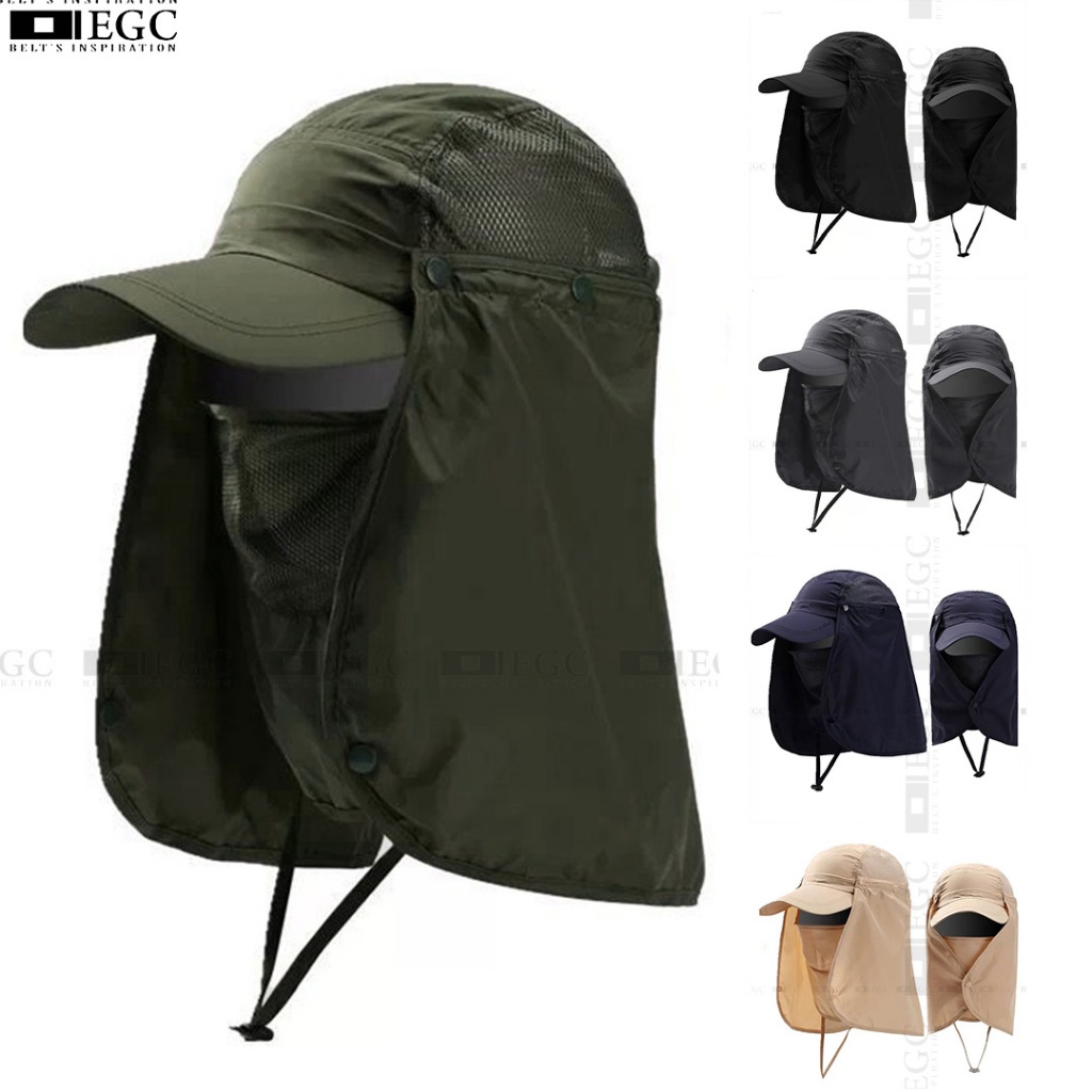 Memancing Tentara Jepang Topi Memancing Tentara Jepang Anti UV Matahari Fishing Hat - MS-001