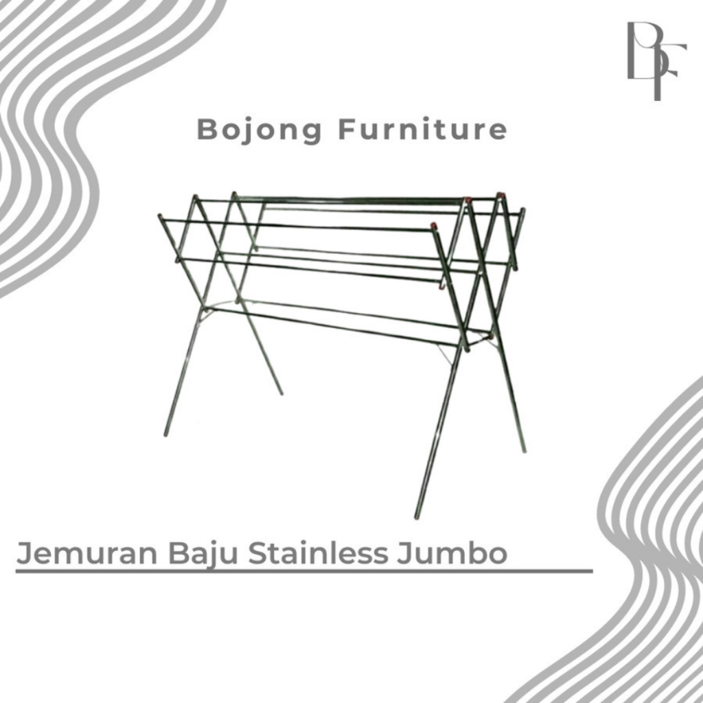 Jemuran Baju Stainless Steel Jumbo