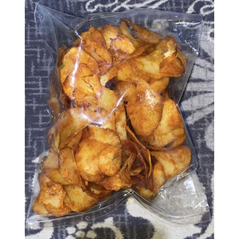 

keripik singkong balado ukuran sedang 200 gram