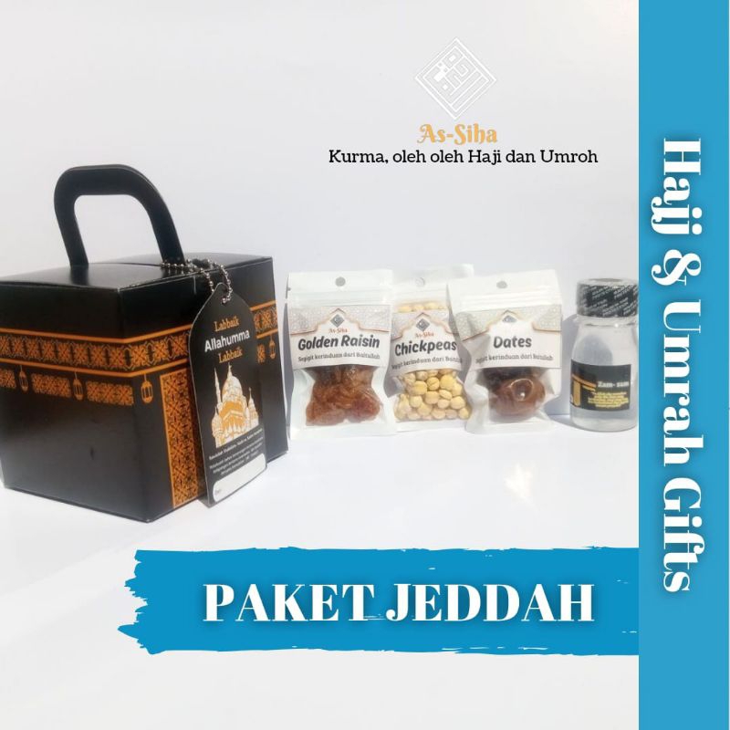 

As-Siha Paket Jeddah oleh oleh haji dan umroh kemasan dus Ka'bah cantik