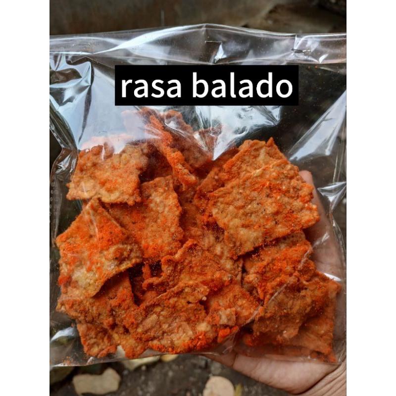 

Keripik Tempe Balado 250g - Cocok untuk Camilan dirumah