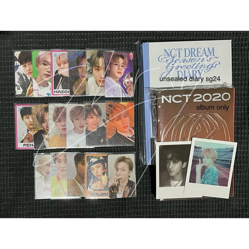 TAKE ALL ALBUM NCT RESONANCE 2020 WALK POSTER 127 SEASON GREETING SG 2024 AAB  NCT DREAM JISUNG JAEM