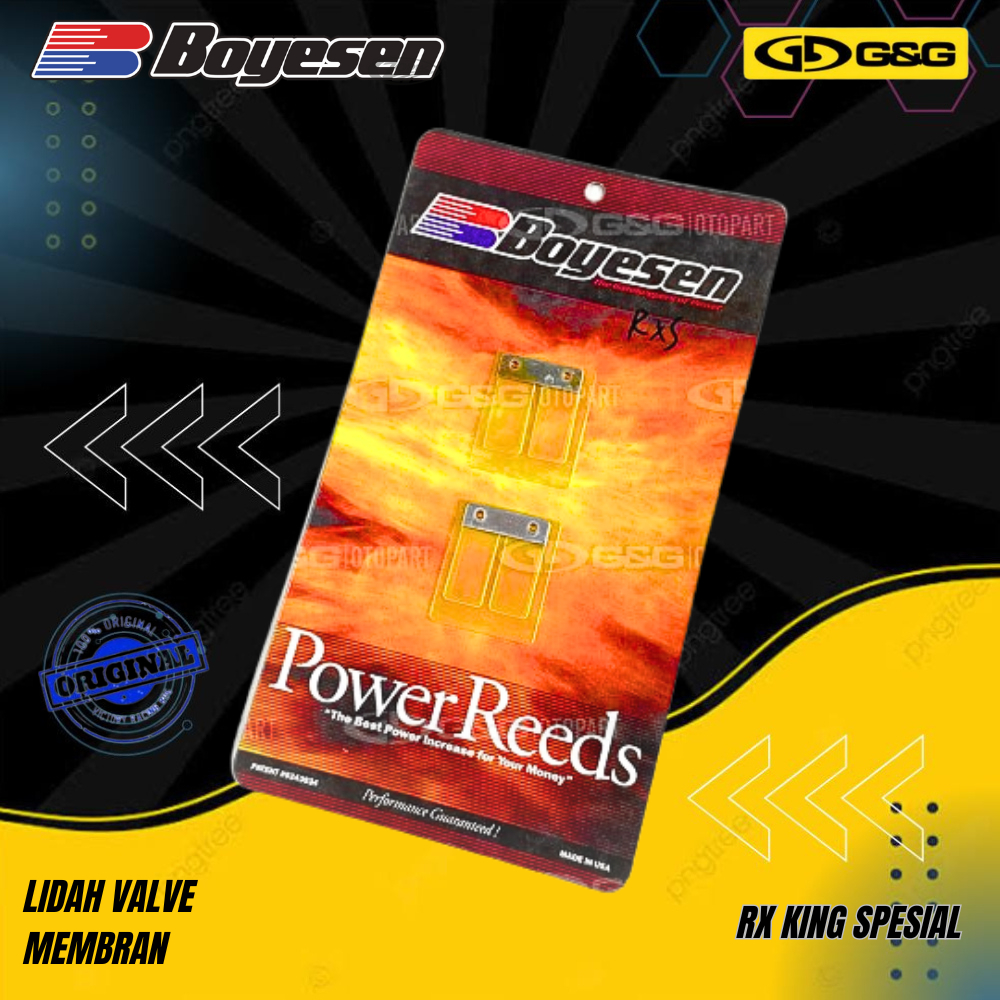 Lidah Valve Membran Boyesen Rx King Spesial Original