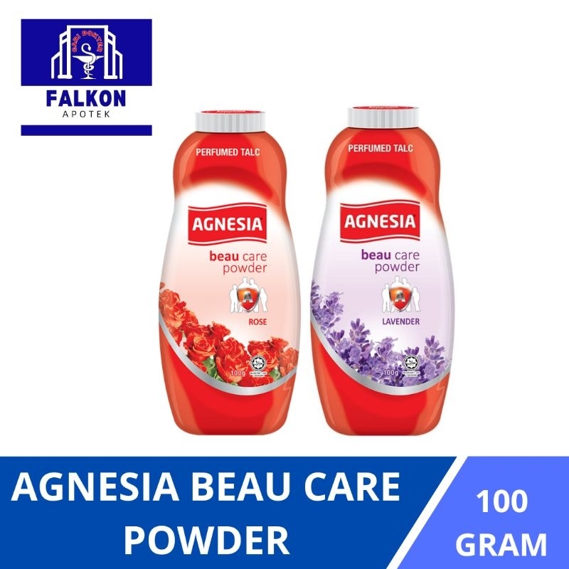 BEDAK AGNESIA BEAU CARE 100G LAVENDER/ROSE