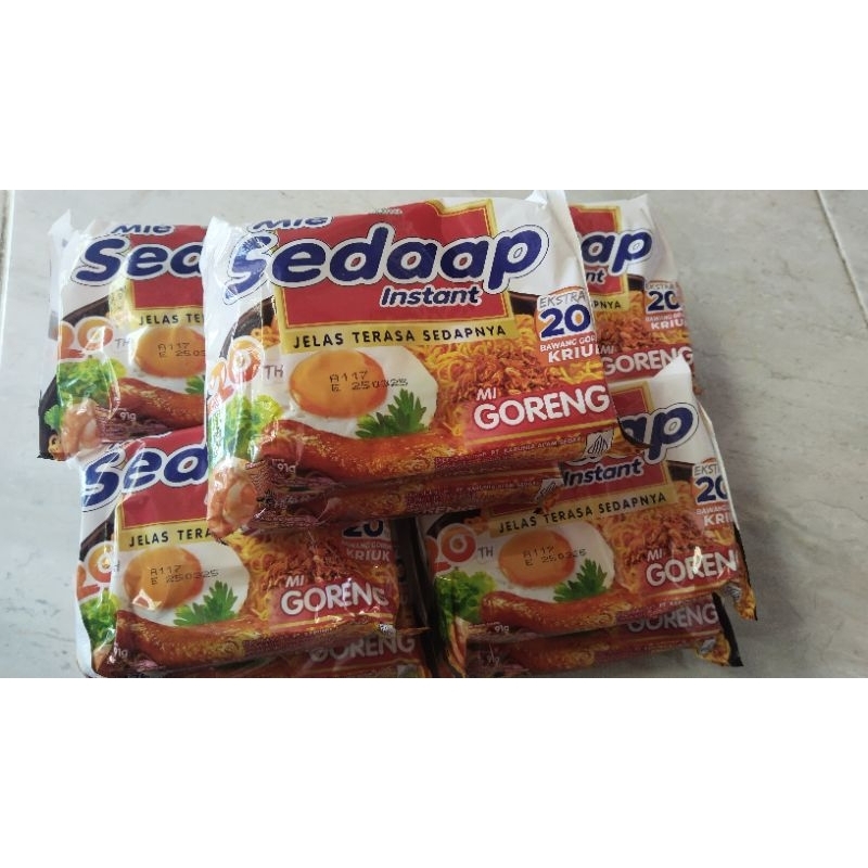 

[10 pcs] Mie sedap instan goreng