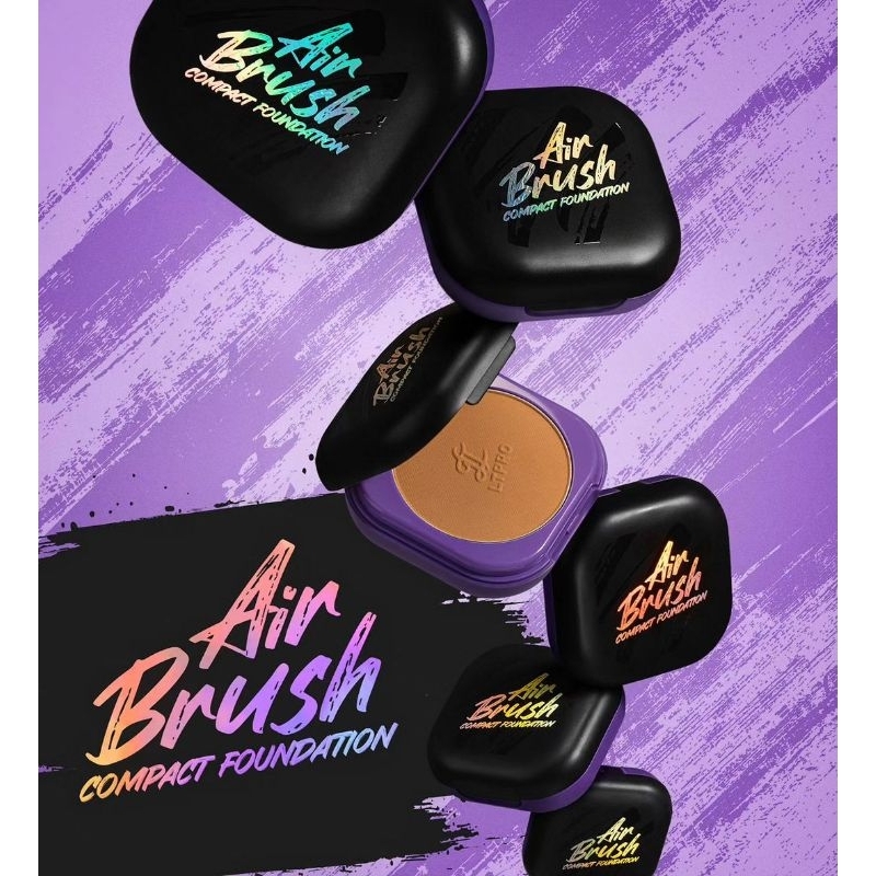 LT PRO Air Brush Compact Foundation | Bedak padat + Foundation 6 Shade