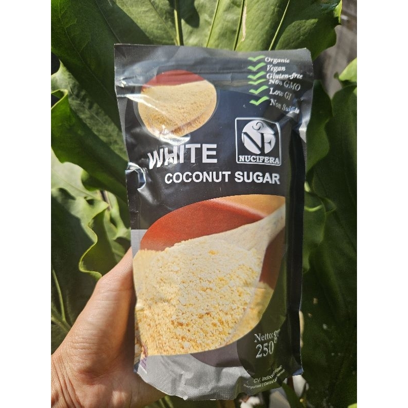 

Organic White Coconut Sugar 250gr | Nucifera White Coconut Sugar