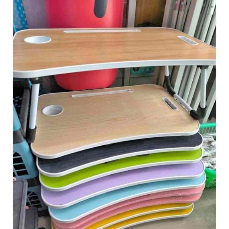 meja lipat besar laptop & belajar