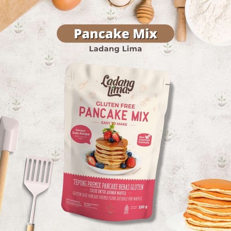 

Tepung Pancake Mix 220gr Ladang Lima