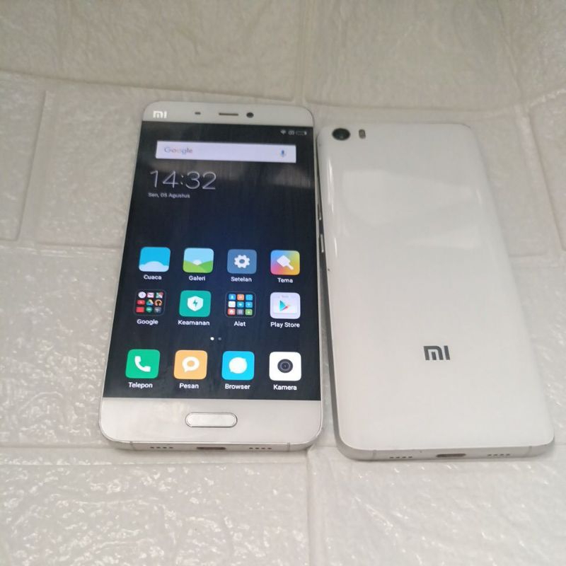 hp android murah Xiaomi mi5 second bekas normal siap pakai