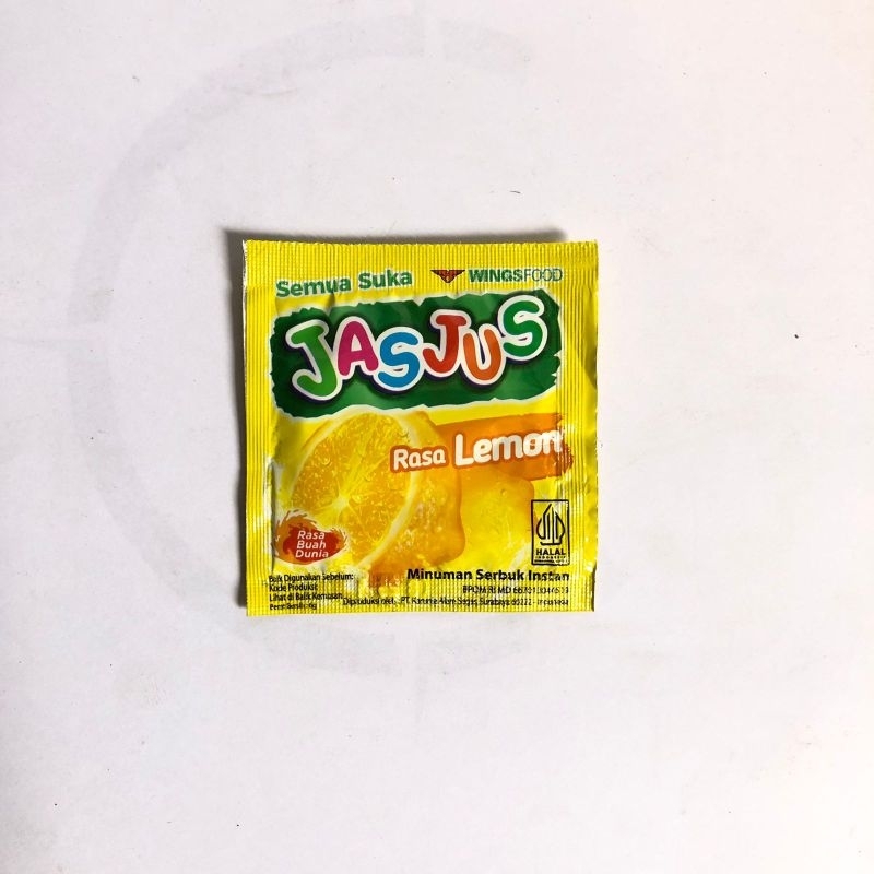 

Jasjus Minuman Serbuk Aneka Rasa Lemon 3 Renceng Isi 30 Sachet