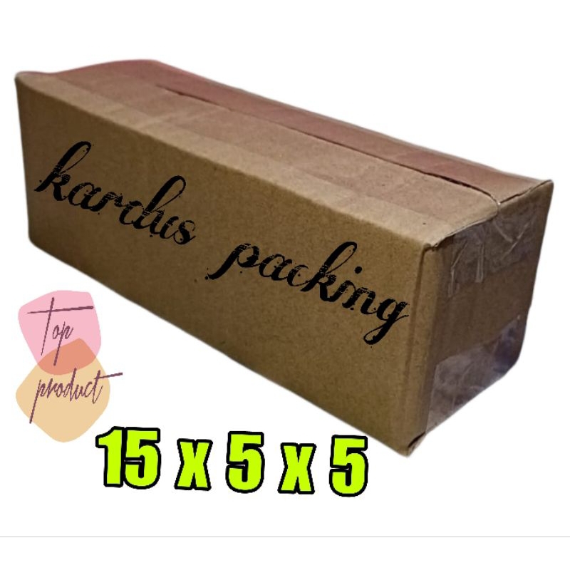 

kardus packing UK 15x5x5 kardus polos kardus kecil